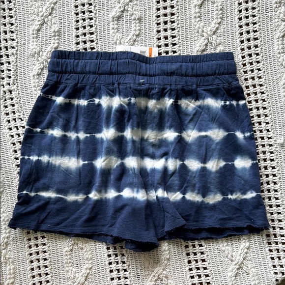 C&C California Athletic Shorts Blue and White Tie-Dye - Picture 9 of 11